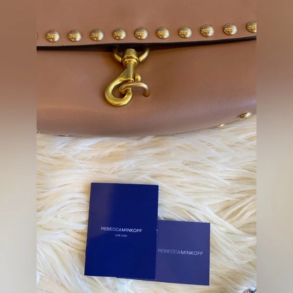 Rebecca Minkoff Blythe Leather Flap Crossbody - Picture 2 of 7